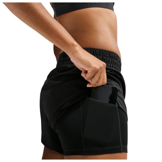Nike Γυναικείο σορτς One Dri-FIT Mid-Rise 2in1 Shorts